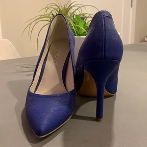 Aldo Electric Blue Heels